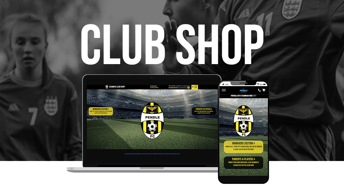 Club Shops | Pendle Sportswear Club Shops | Pendle Sportswear