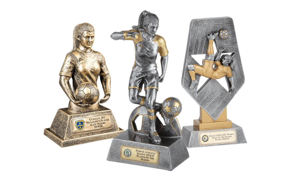 Female Player Trophies | Pendle Sportswear